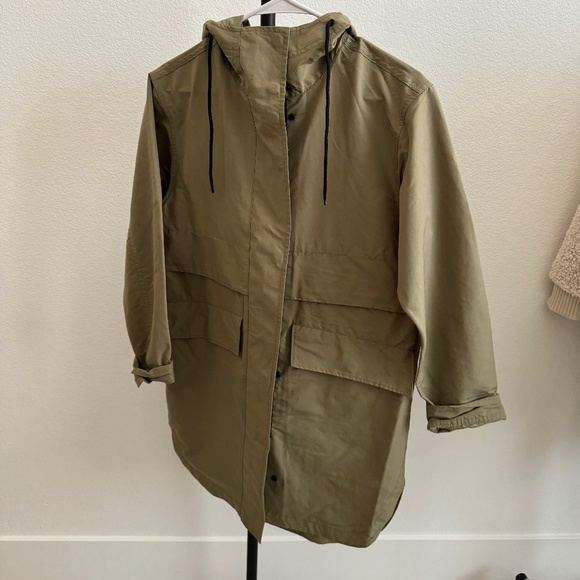 Everlane Green Anorak Size XXS - Picture 1 of 7